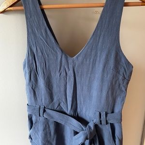 Linen Blend Romper